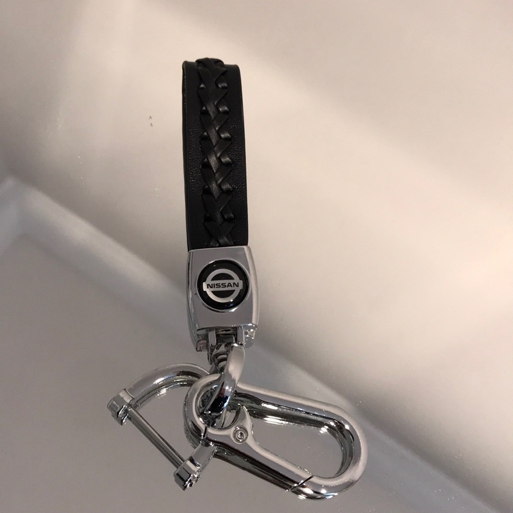 Nissan Leather Key Chain